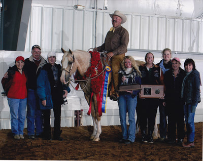 Champion in the US National Champion Trail Futurity